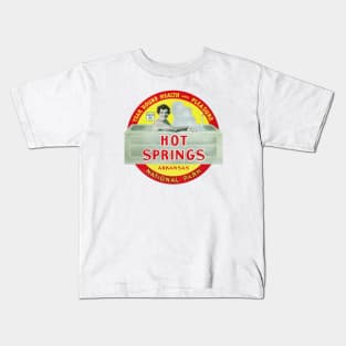 1930's Hot Springs National Park, Arkansas Kids T-Shirt